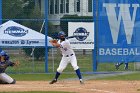 Baseball vs CGA  Wheaton College Baseball vs Coast Guard Academy during game one of the NEWMAC semi-finals playoffs. - (Photo by Keith Nordstrom) : Wheaton, baseball, NEWMAC